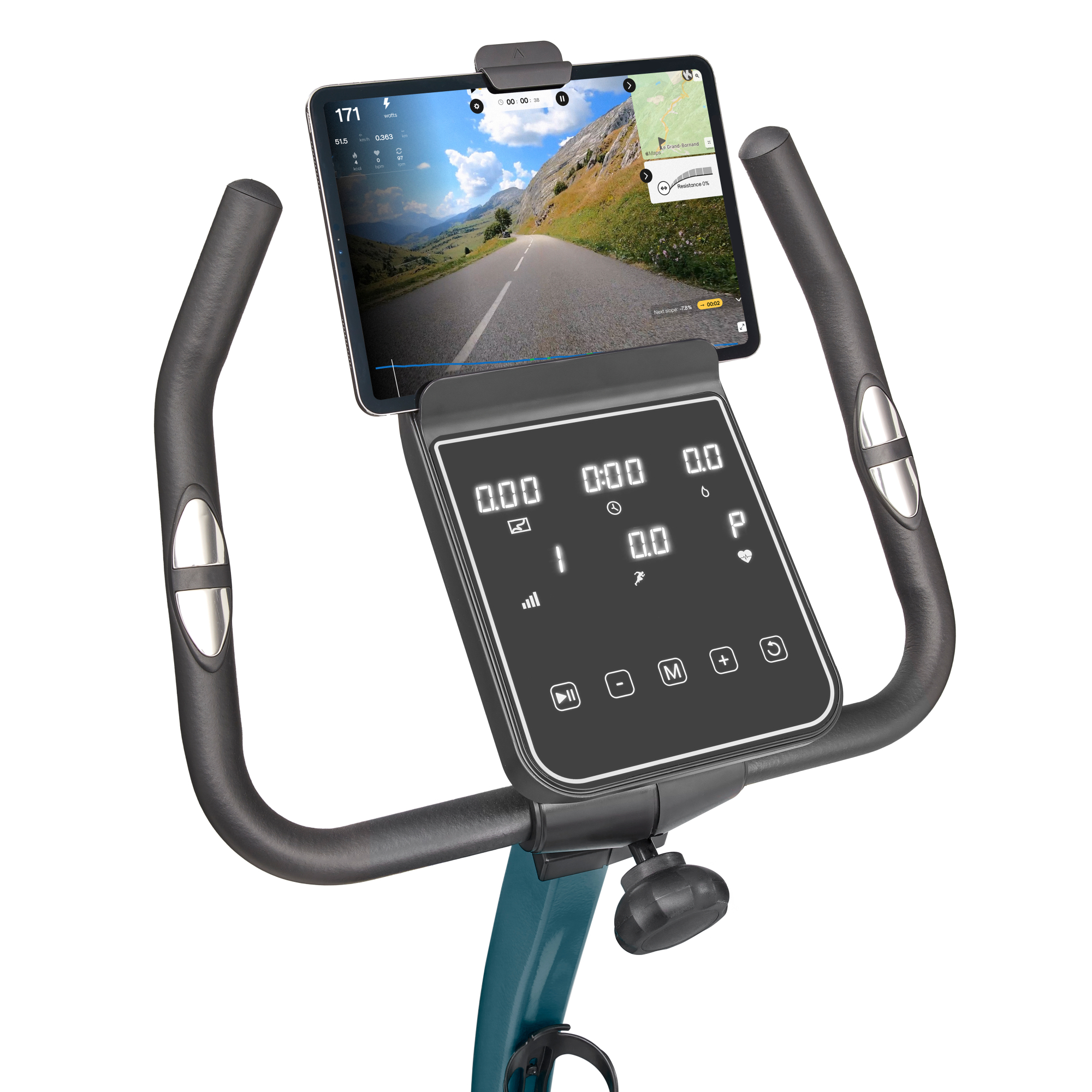 Reebok Fitness Ergometer Fiets - - Thuis/Appartement - Model FR30 - 9 KG Vliegwiel - LED Aanraakscherm