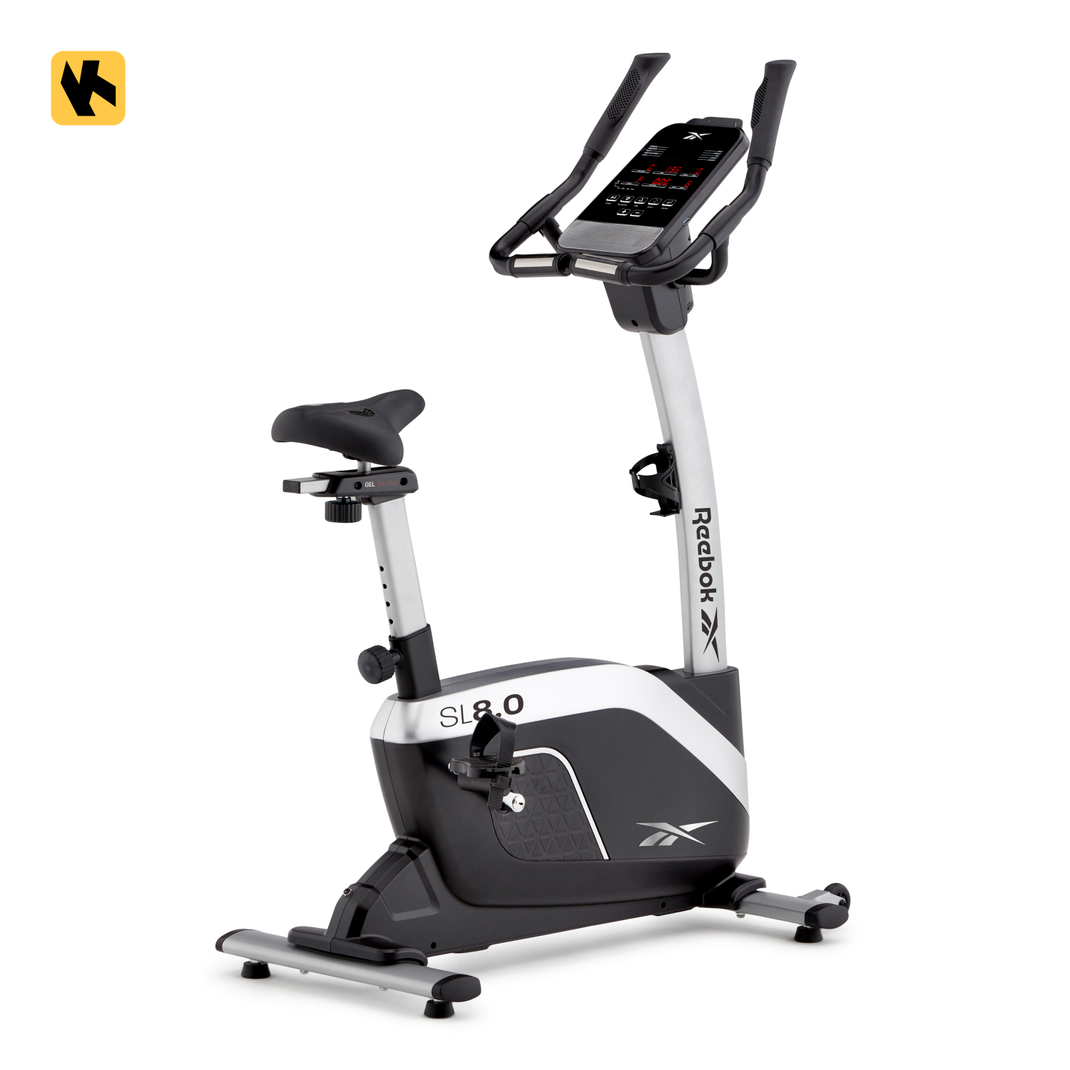 Reebok Fitness Ergometer Fiets - - Thuis/Appartement - Model SL8.0 - Trainingswiel 7 KG - LED Scherm