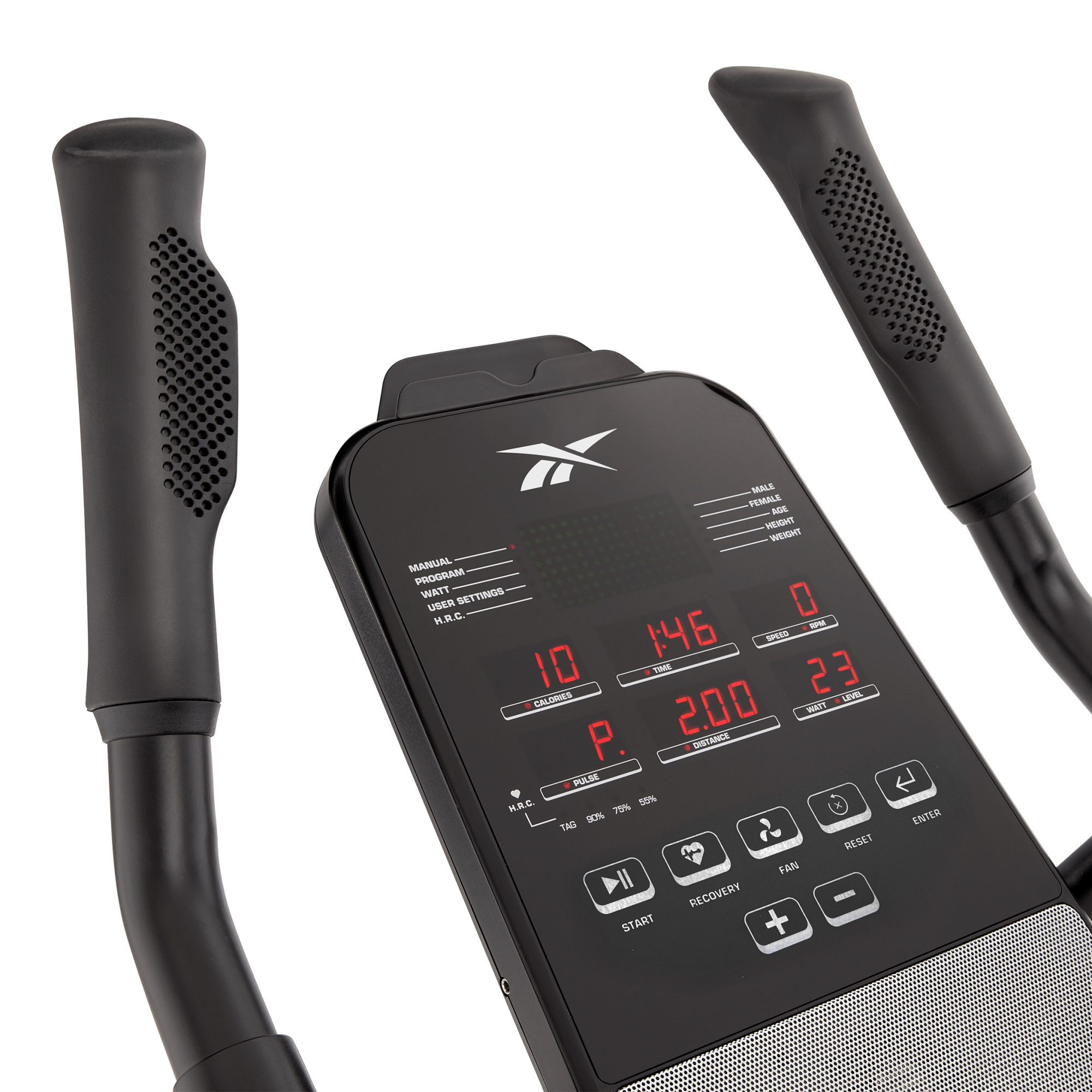 Reebok Fitness Ergometer Fiets - - Thuis/Appartement - Model SL8.0 - Trainingswiel 7 KG - LED Scherm