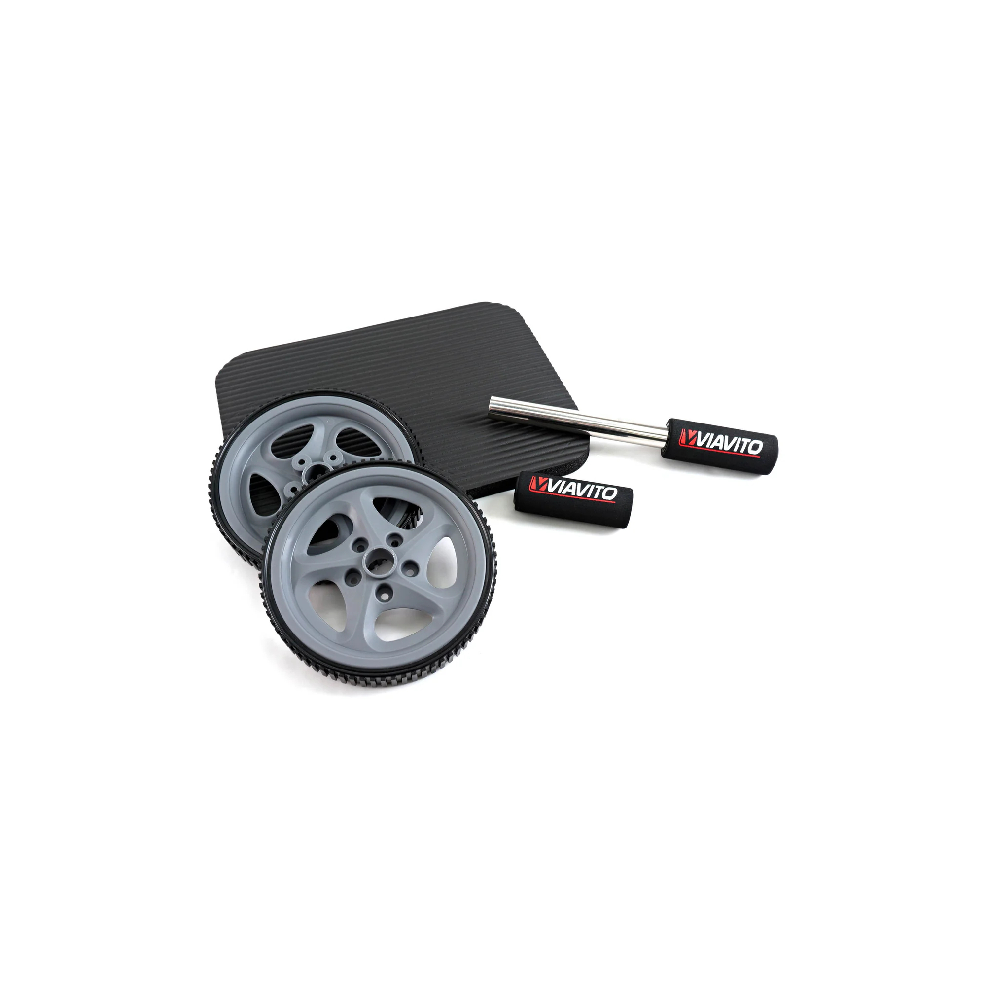 Roue Abdo + Tapis de support -  Viavito - Entraînement physique et sportive