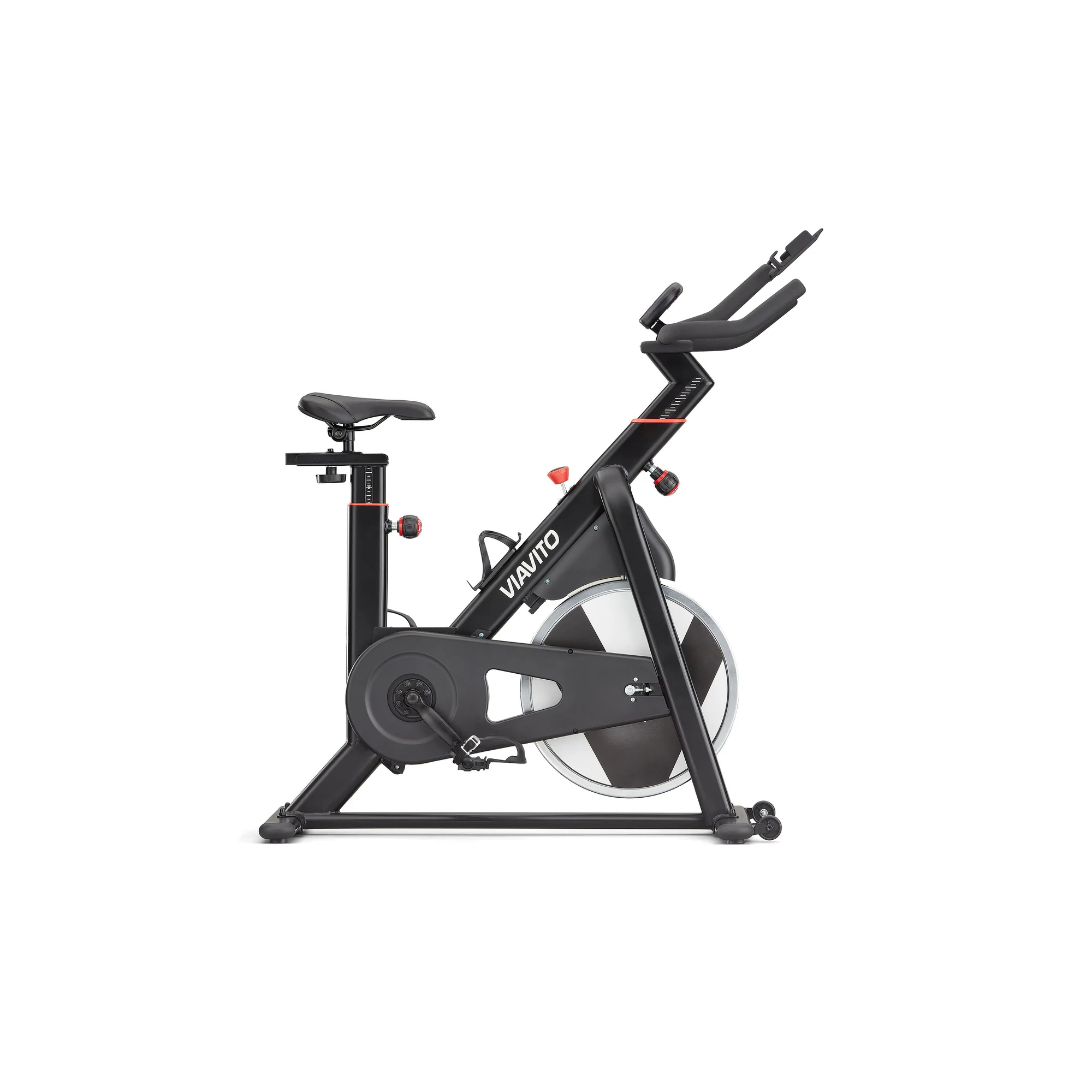 Spinning Bike hometrainer - VIAVITO - Veloria model - 5-functie meter - Vliegwiel: 9 Kg
