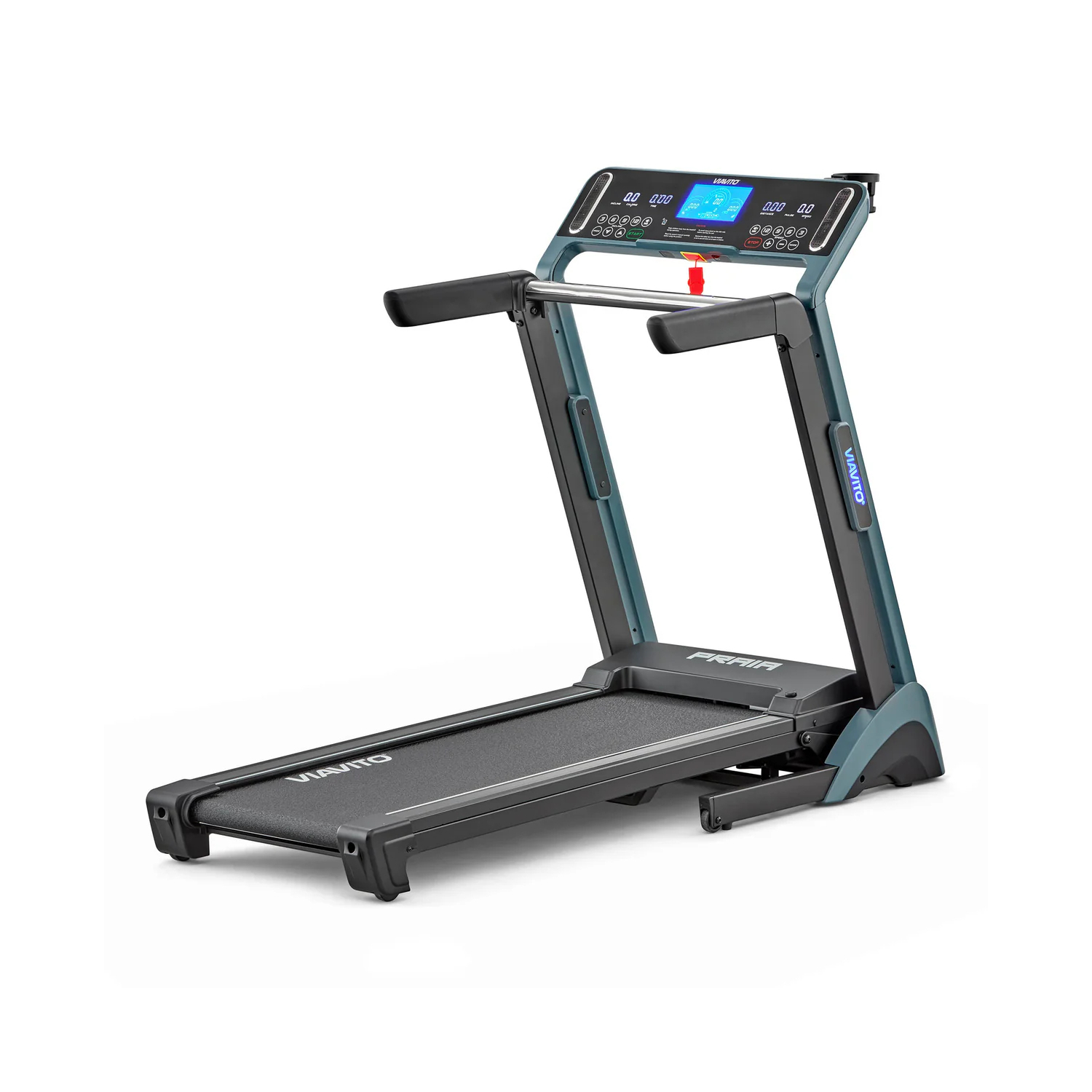 Tapis de course d'appartement - Viavito - Modèle Praia - 12 km/h - Ecran LCD