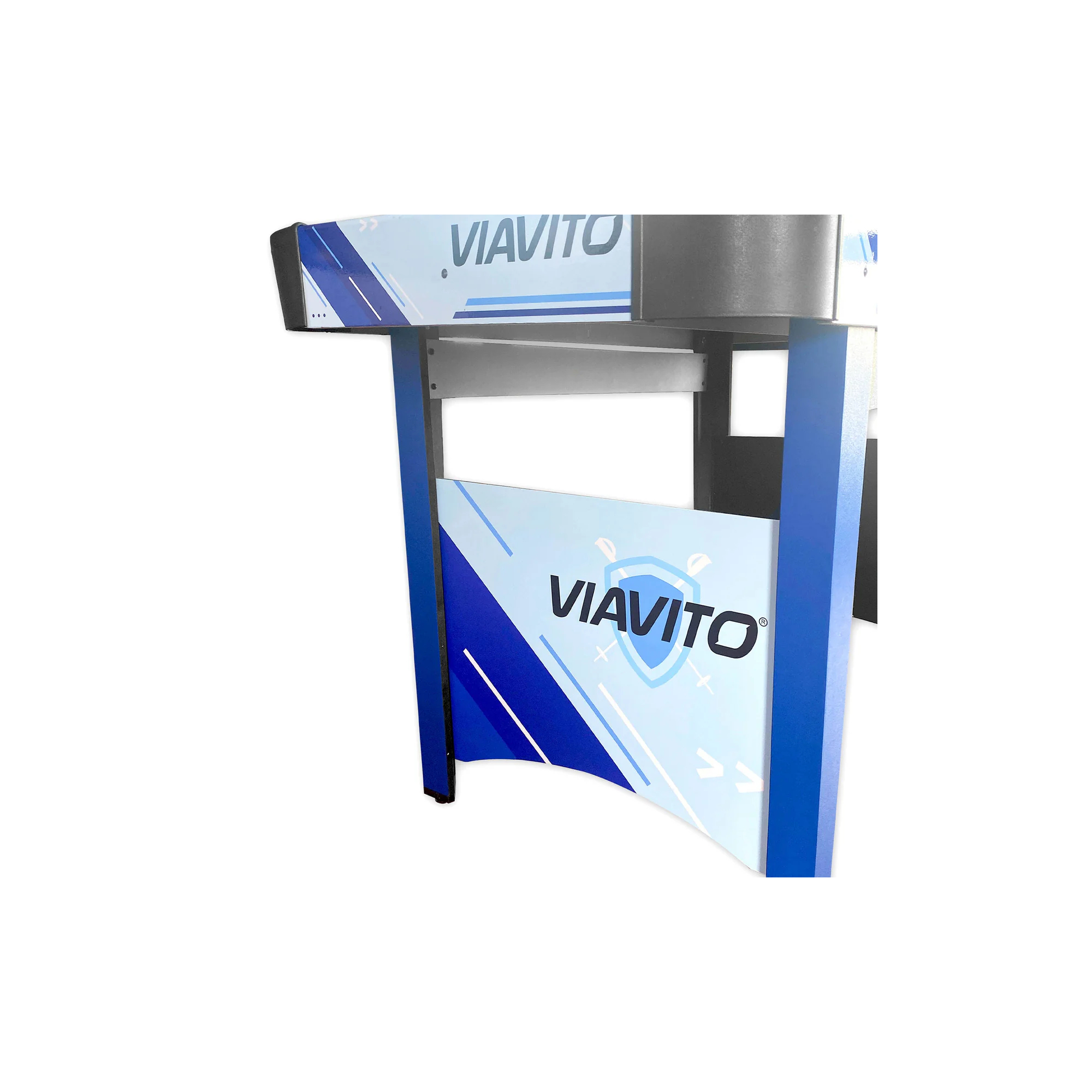 Airhockeytafel - Viavito - Model AH400 - 4 poten - Met gemotoriseerde puck