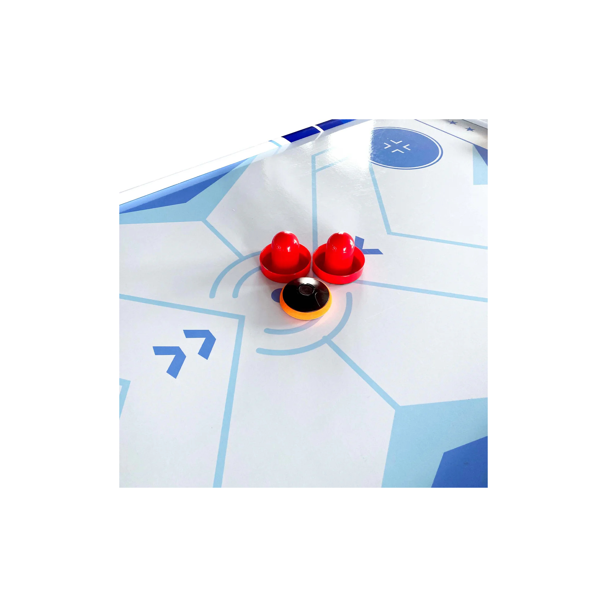 Airhockeytafel - Viavito - Model AH400 - 4 poten - Met gemotoriseerde puck