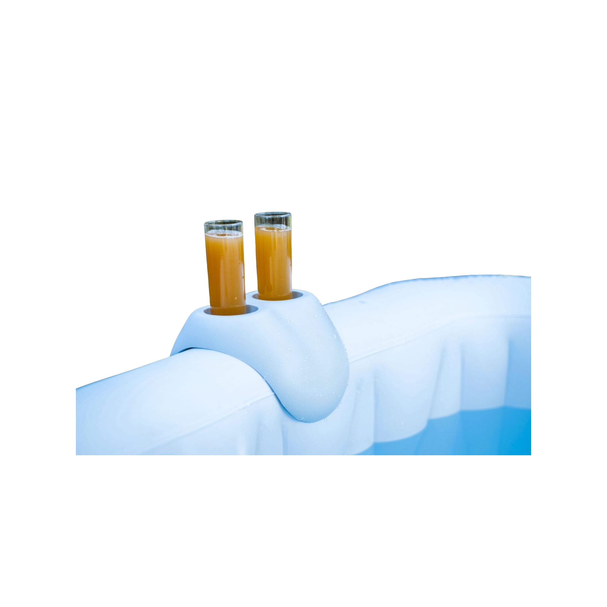 Porte gobelet pour spa gonflable -Ospazia - Dimensions : 23 x 23 x 20 cm - Compatible autres marques
