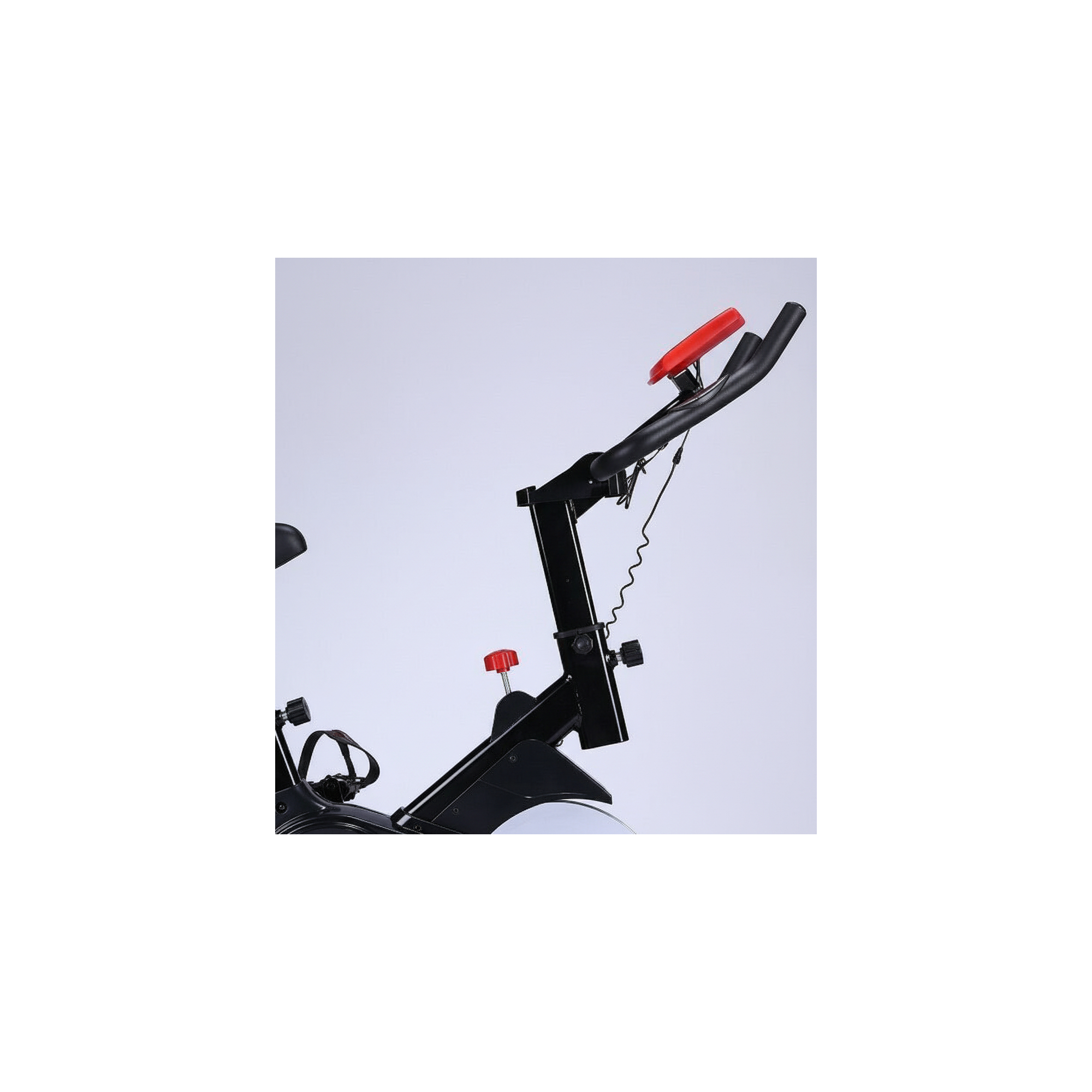 Vélo d'appartement spinning - O’Fitness - Compteur 5 fonctions - Roue d'intertie : 6 Kg