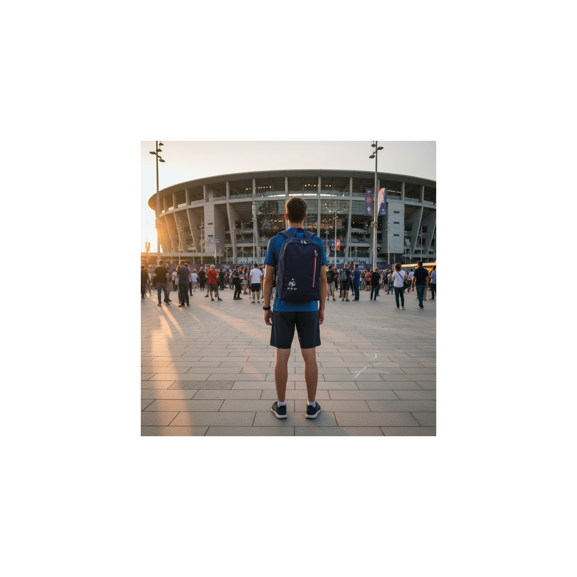 Sac à dos Premium - Fédération Française de Football - Bleu