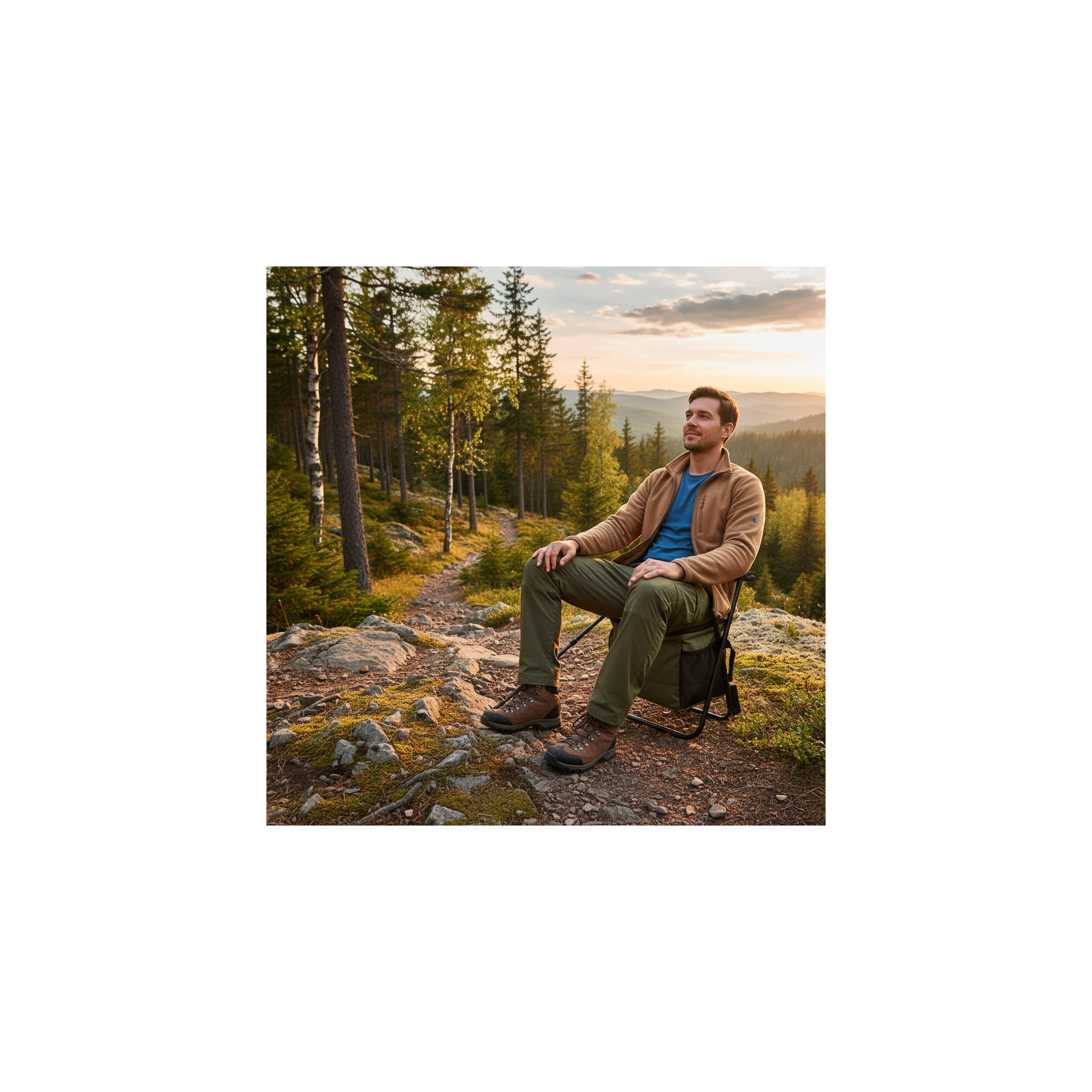 Koh Lanta Opvouwbaar campingzitje - - Vak met geïsoleerde zak