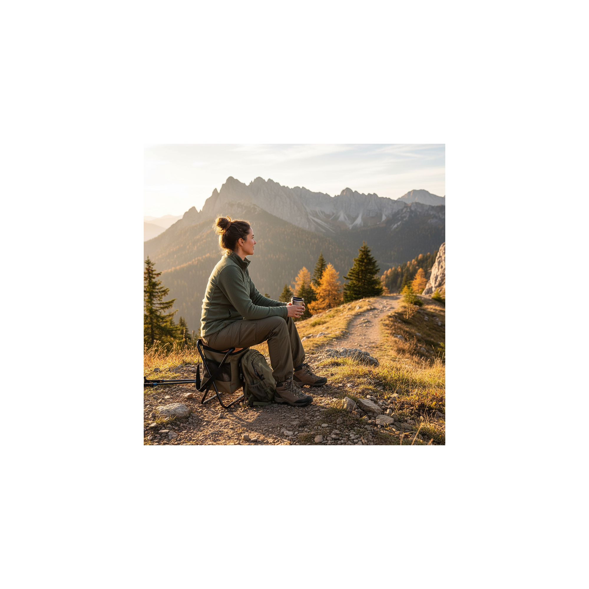 Koh Lanta Opvouwbaar campingzitje - - Vak met geïsoleerde zak