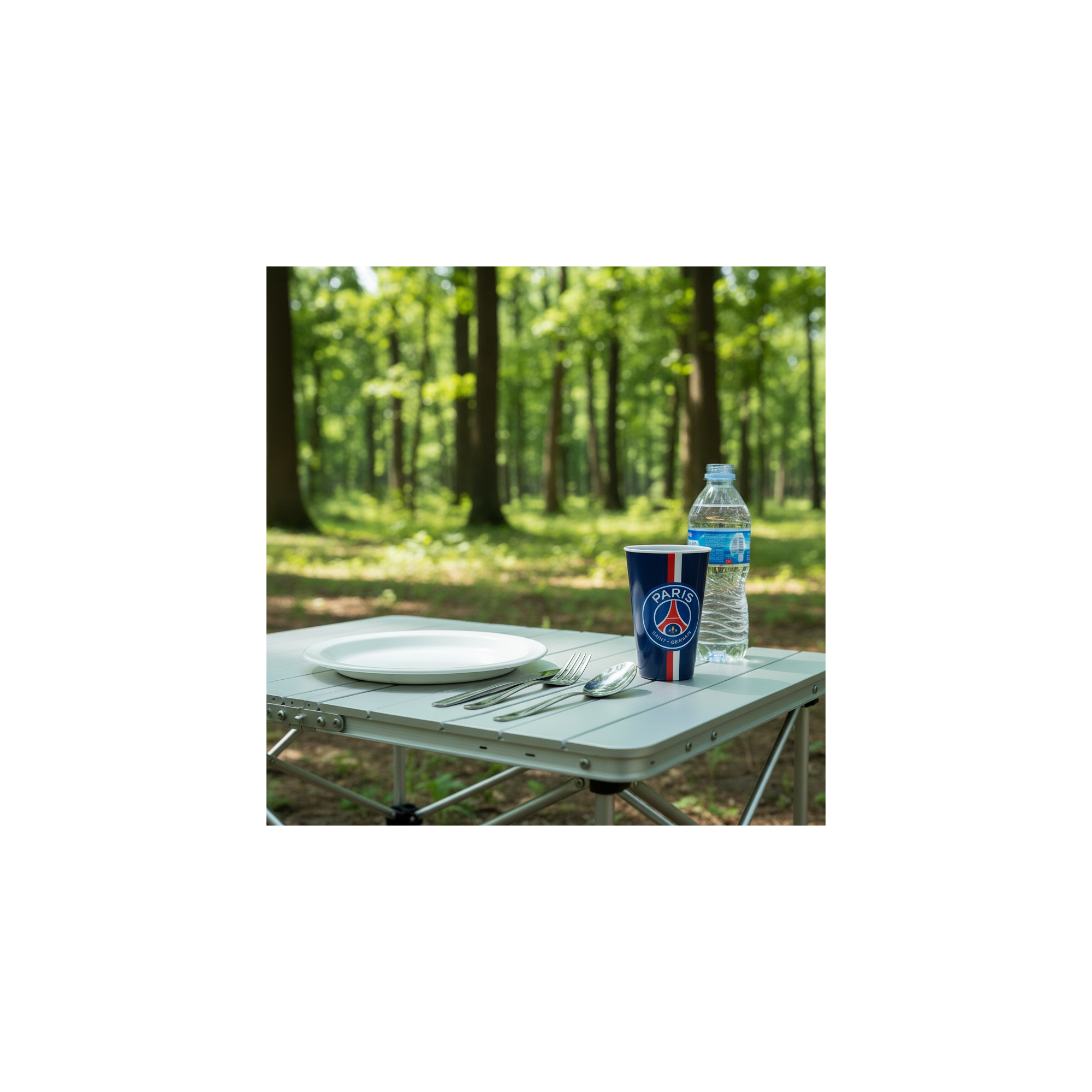 Drinkbeker - Paris Saint Germain - Plastic - Inhoud: 550 ml