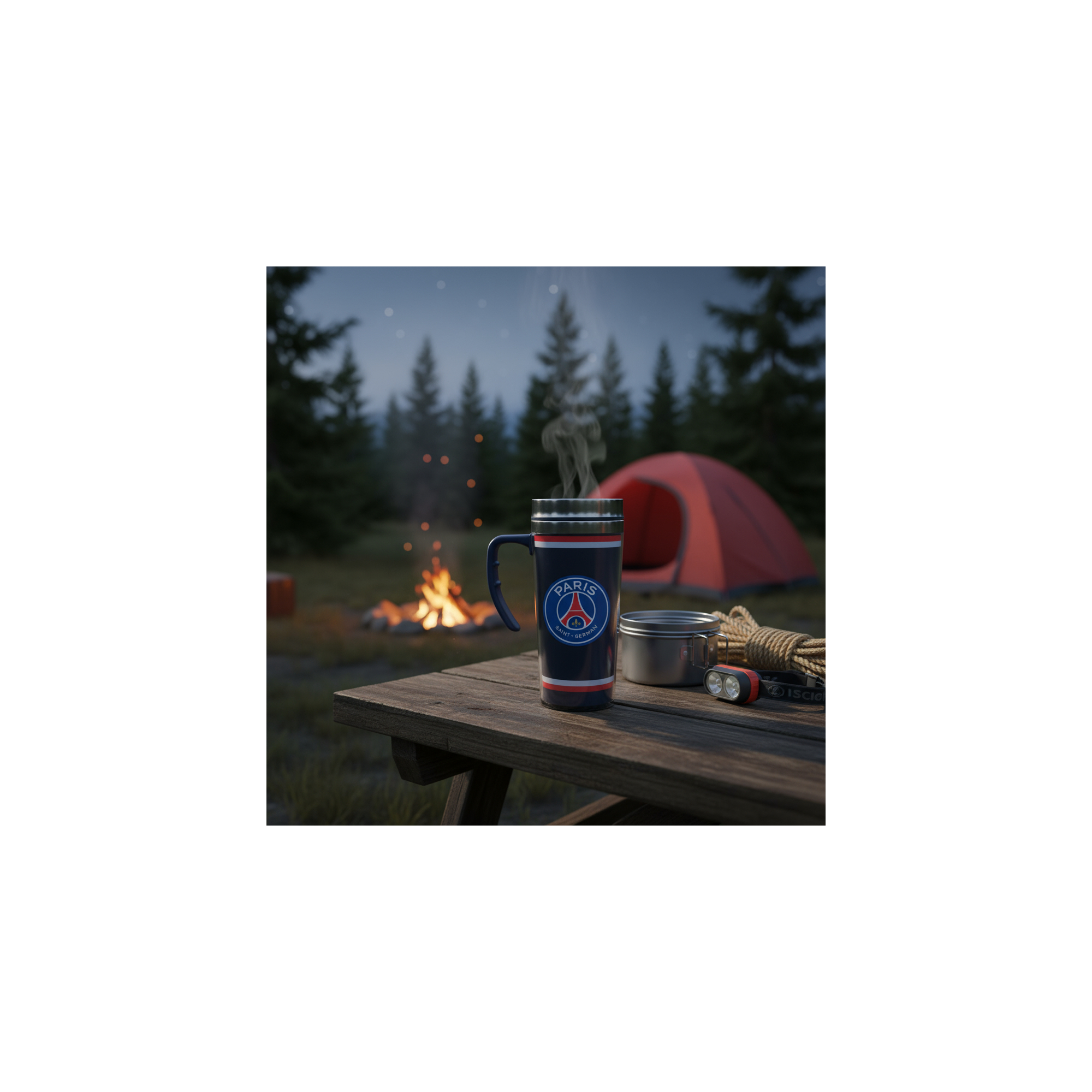 Mok - Paris Saint Germain - Aluminium - Inhoud : 450 ml