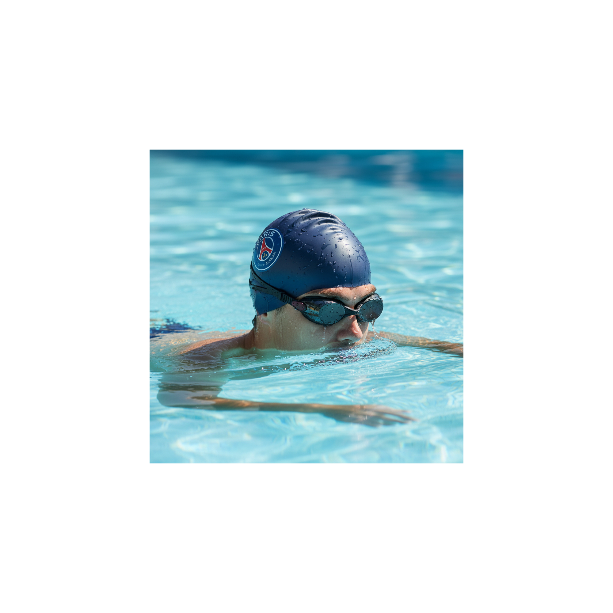 Zwembad accessoires set - Paris Saint Germain - Pet + Bril + Tas