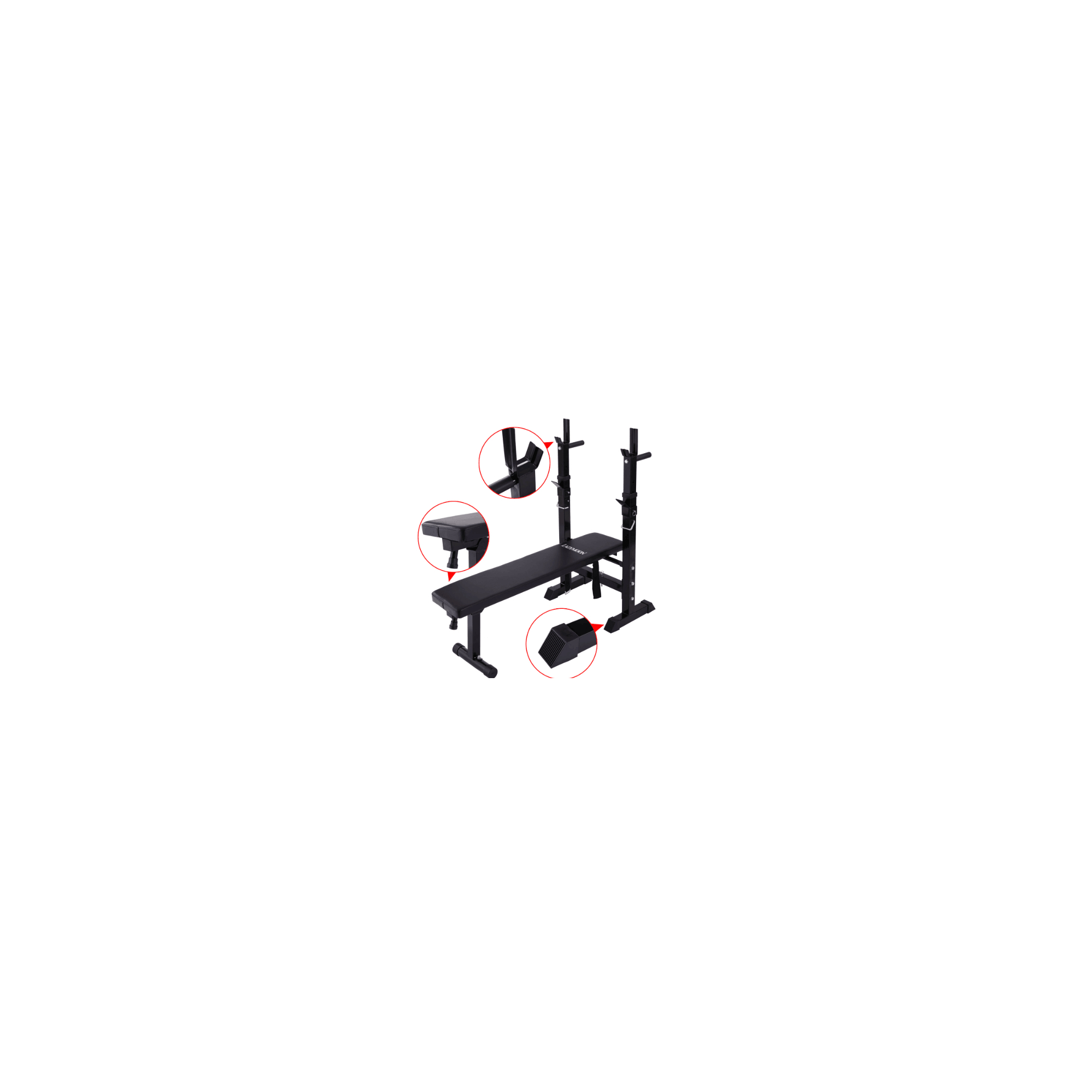 Banc de musculation - FITLIFE - Acier - Fitness/Musculation - Maison/Appartement