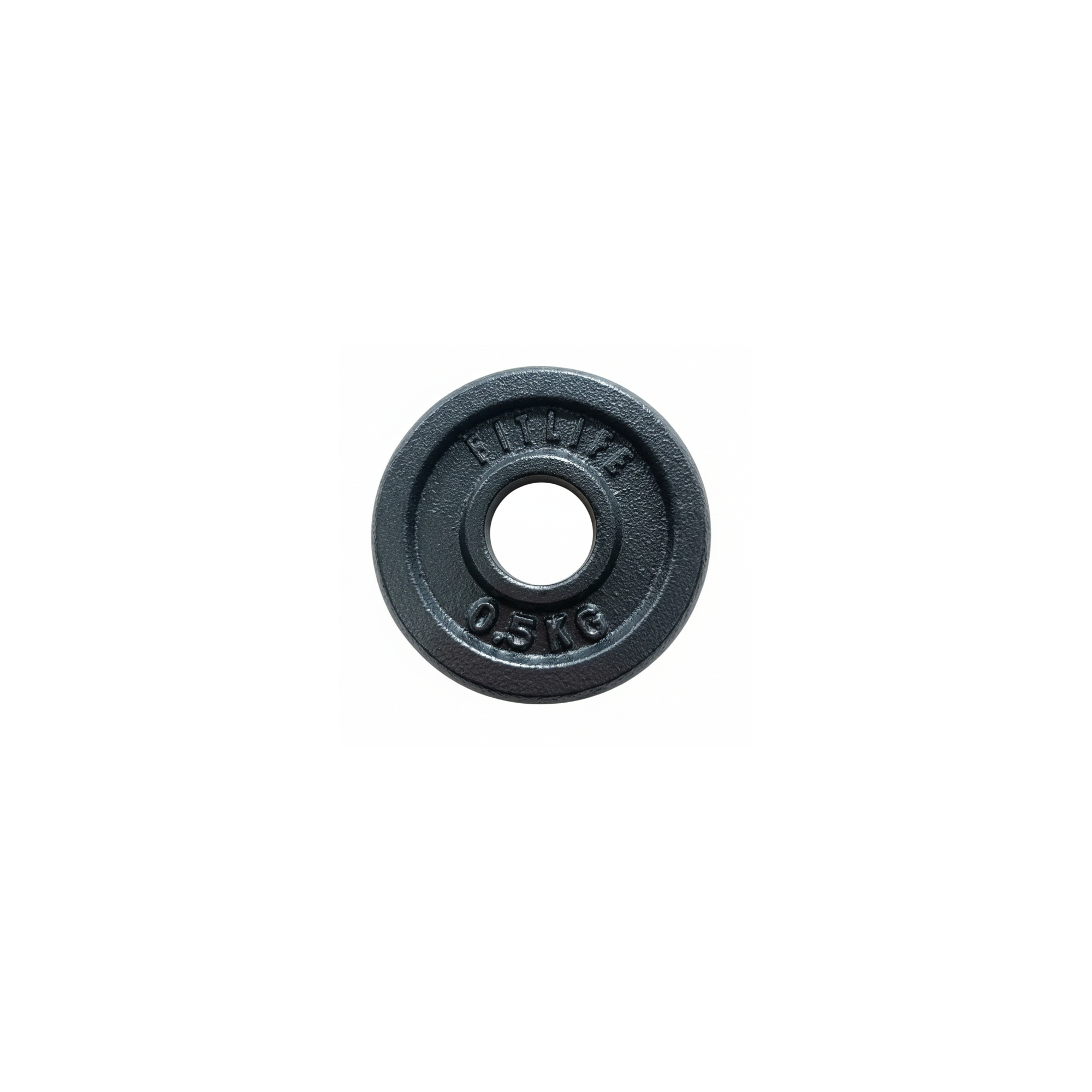 Disque de fonte - FITLIFE - 0,5 KG - Fitness/Musculation - Maison/Appartement