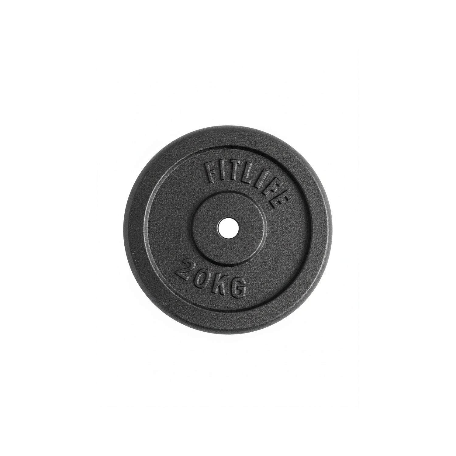 Disque de fonte - FITLIFE - 20 KG - Fitness/Musculation - Maison/Appartement