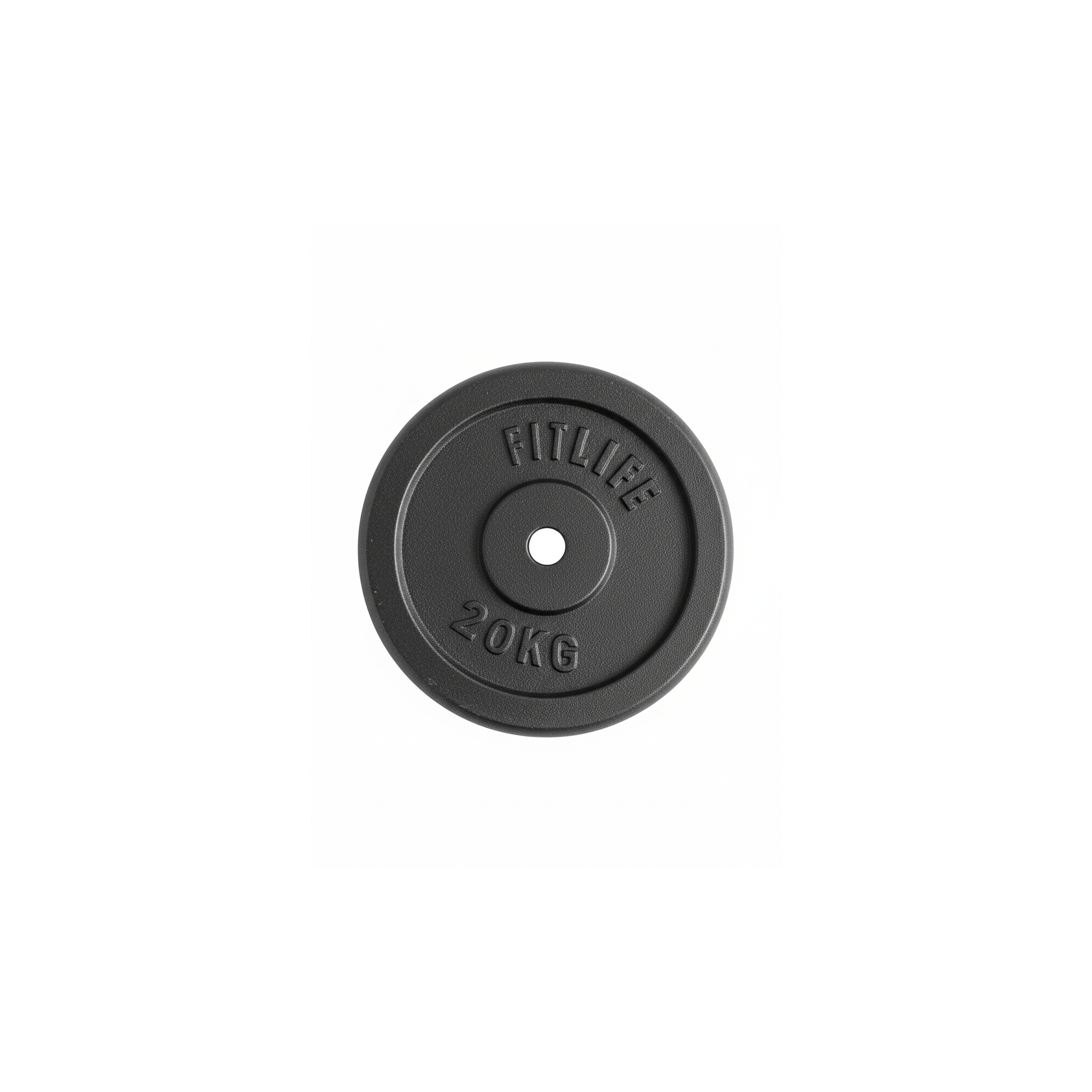 Disque de fonte - FITLIFE - 20 KG - Fitness/Musculation - Maison/Appartement