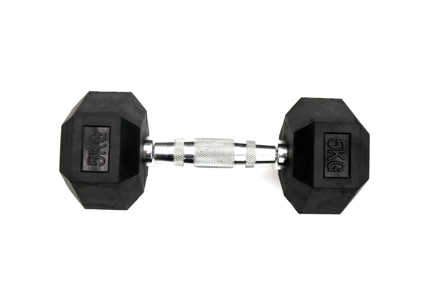 Haltère hexagonal - FITLIFE - 5 KG - Fitness/Musculation - Maison/Appartement