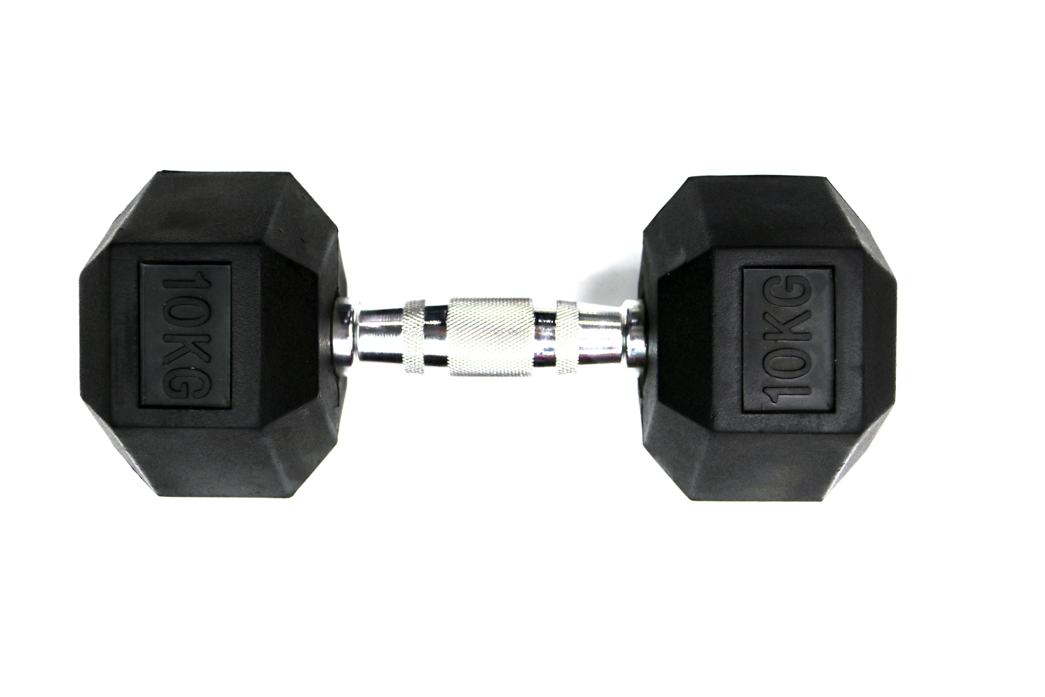 Haltère hexagonal - FITLIFE - 10 KG - Fitness/Musculation - Maison/Appartement