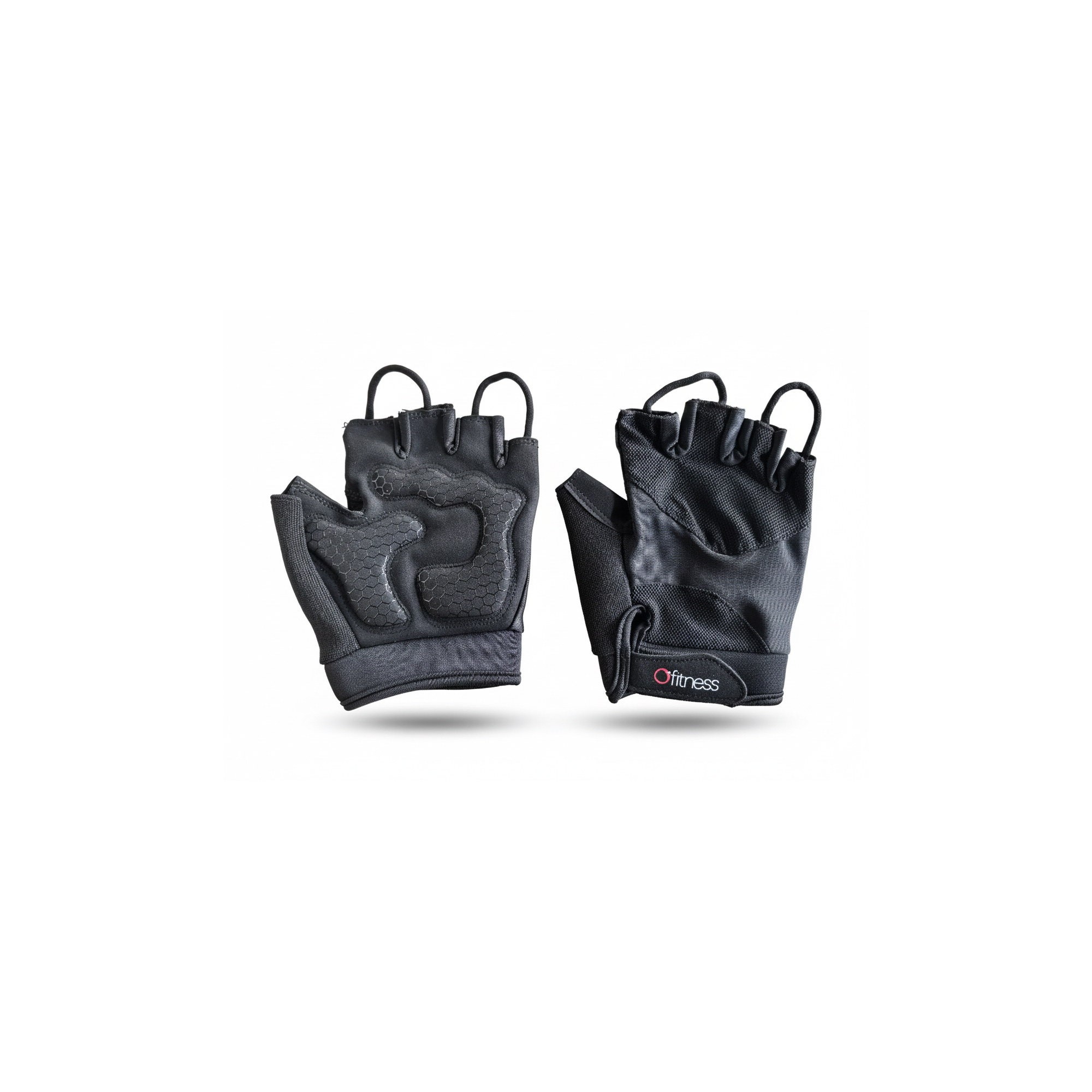 Gants de musculation - O'FITNESS - G200 - Noir - Taille L
