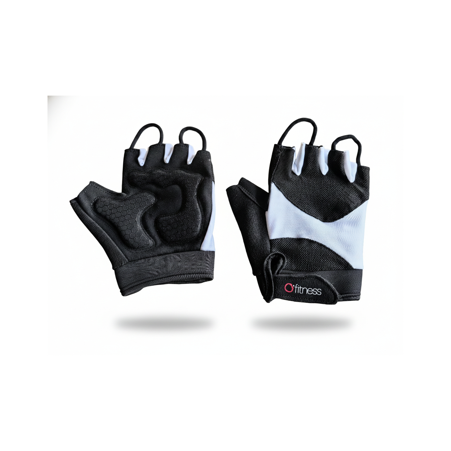 Gants de musculation - O'FITNESS - G200 - Noir et bleu - Taille XL
