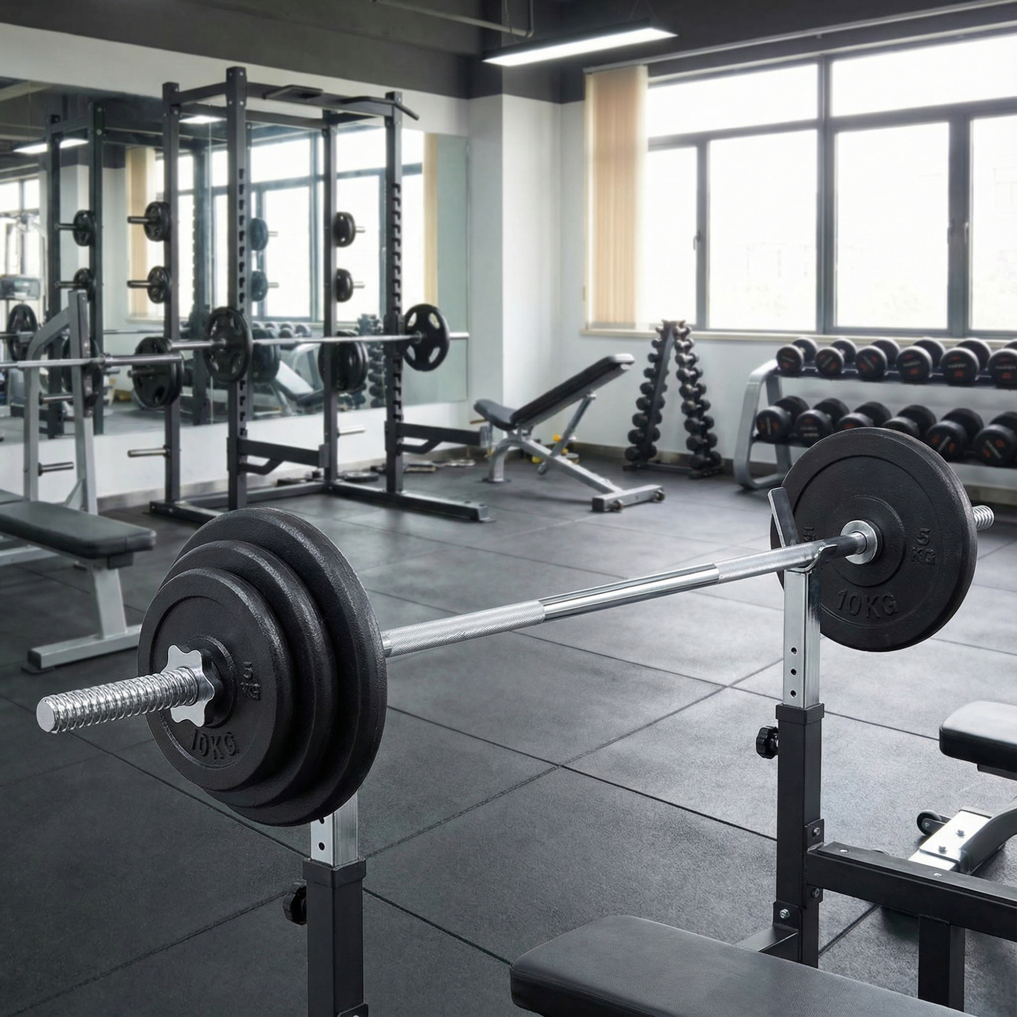 Disque de fonte - FITLIFE - 20 KG - Fitness/Musculation - Maison/Appartement