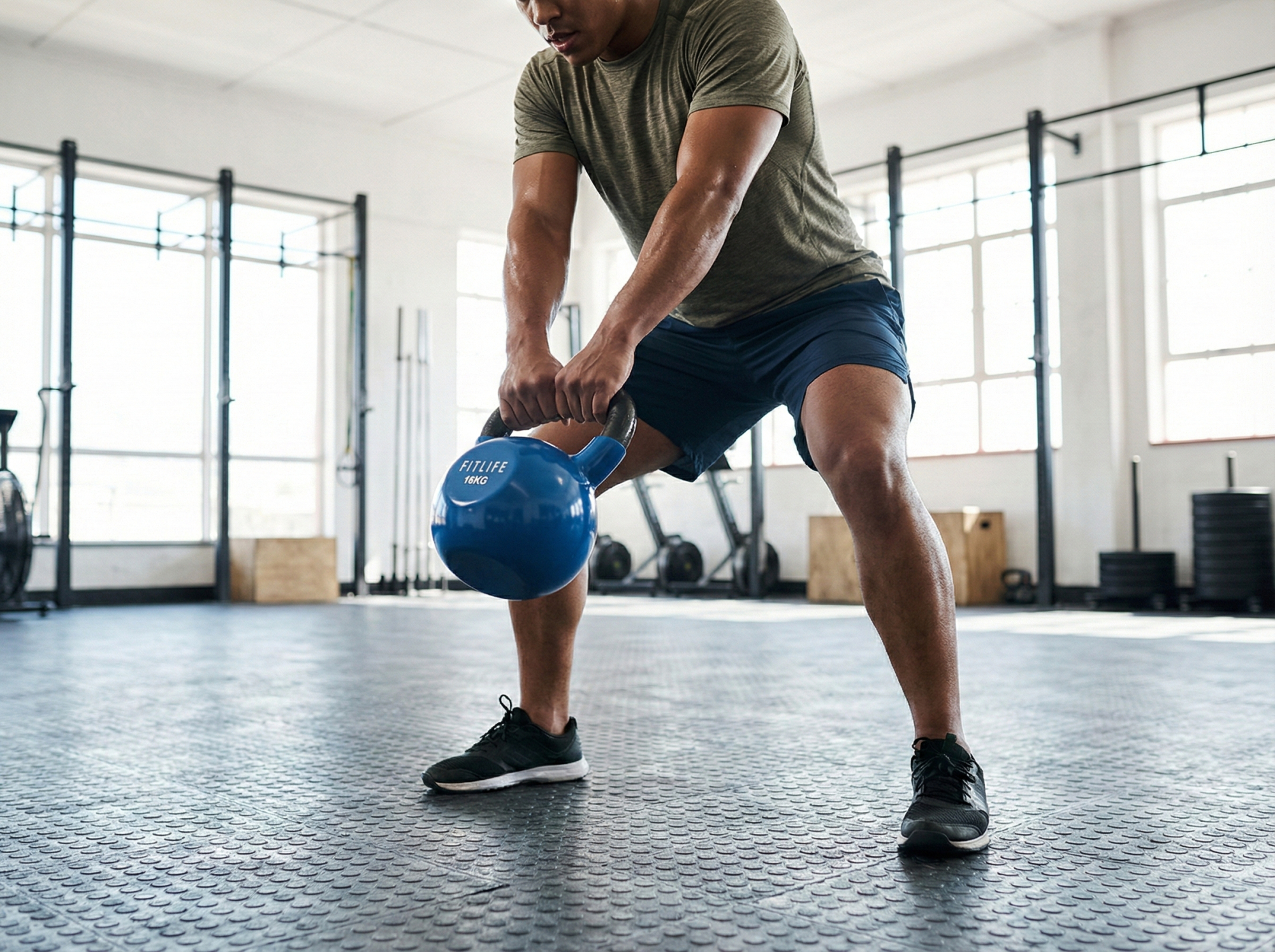 Kettlebell - FITLIFE - 16 KG - Fitness/Musculation - Maison/Appartement