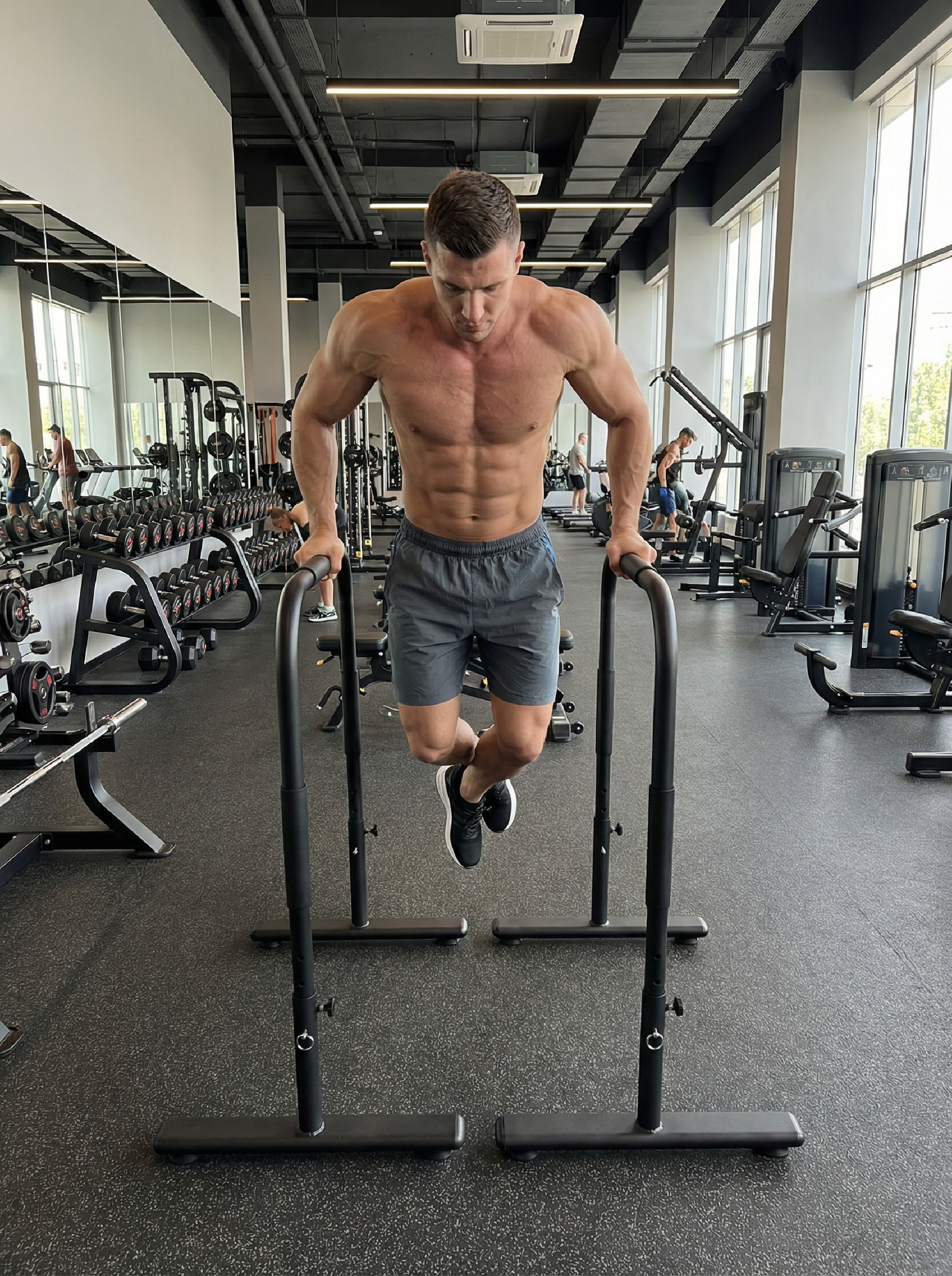 Barres parallèles - O'FITNESS - Acier - Fitness/Musculation - Maison/Appartement