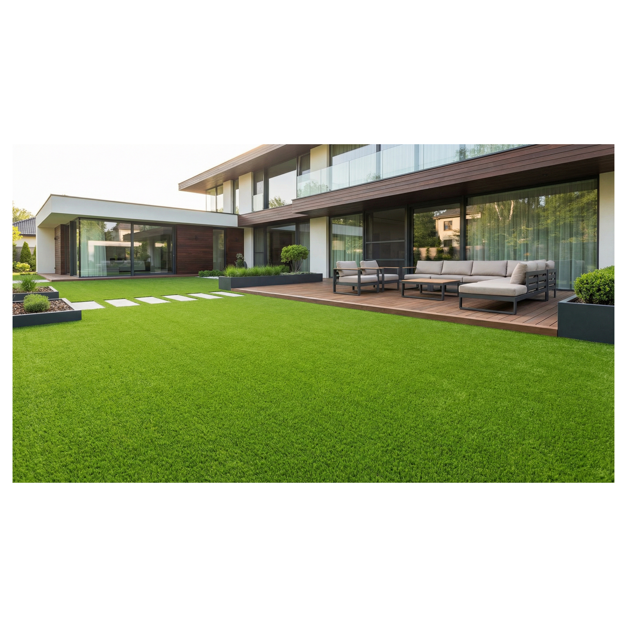 Gazon synthétique Joona - 38 mm - bobinot de 1m*5m - Jardin / Terasse / Balcon