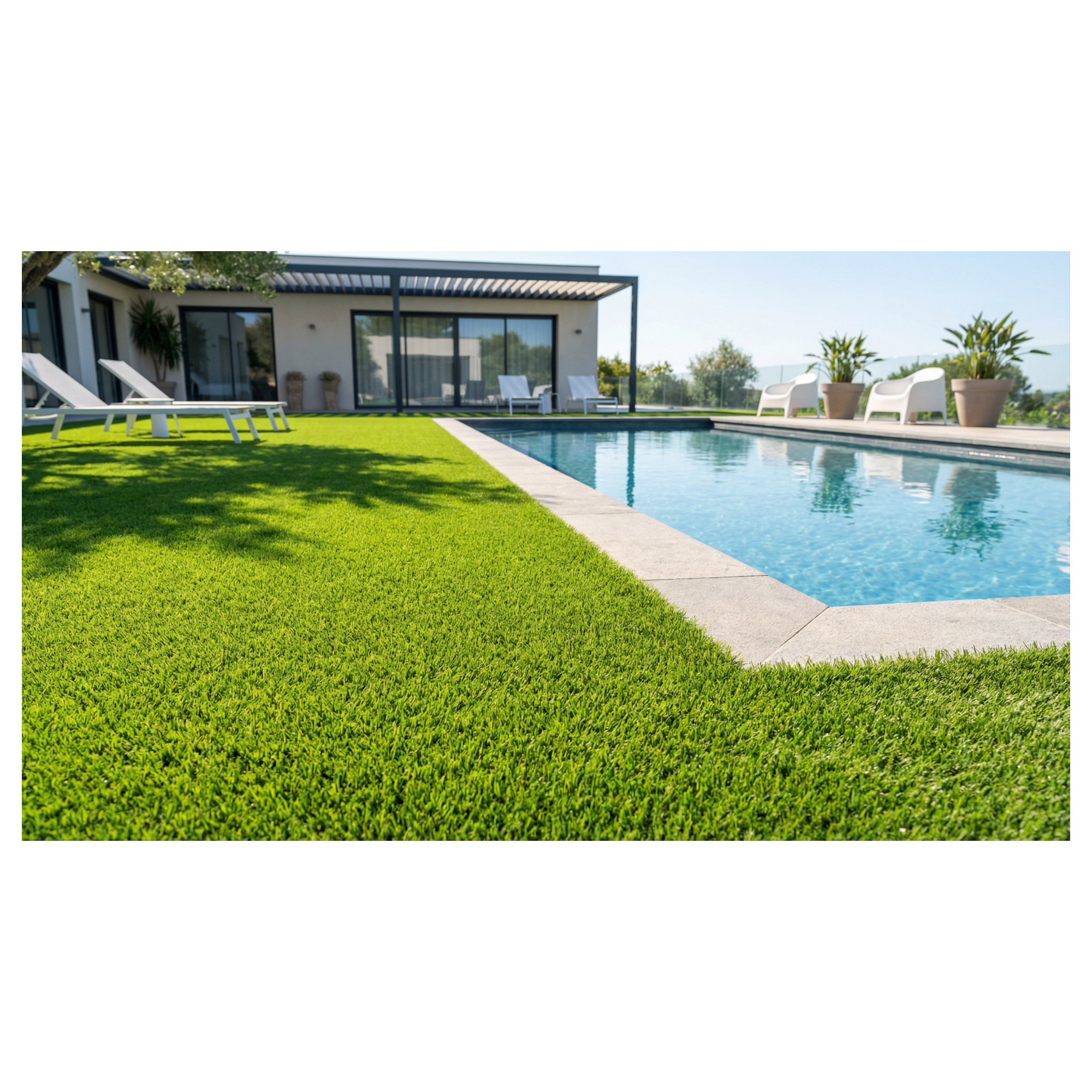 Gazon synthétique Joona - 38 mm - bobinot de 1m*5m - Jardin / Terasse / Balcon