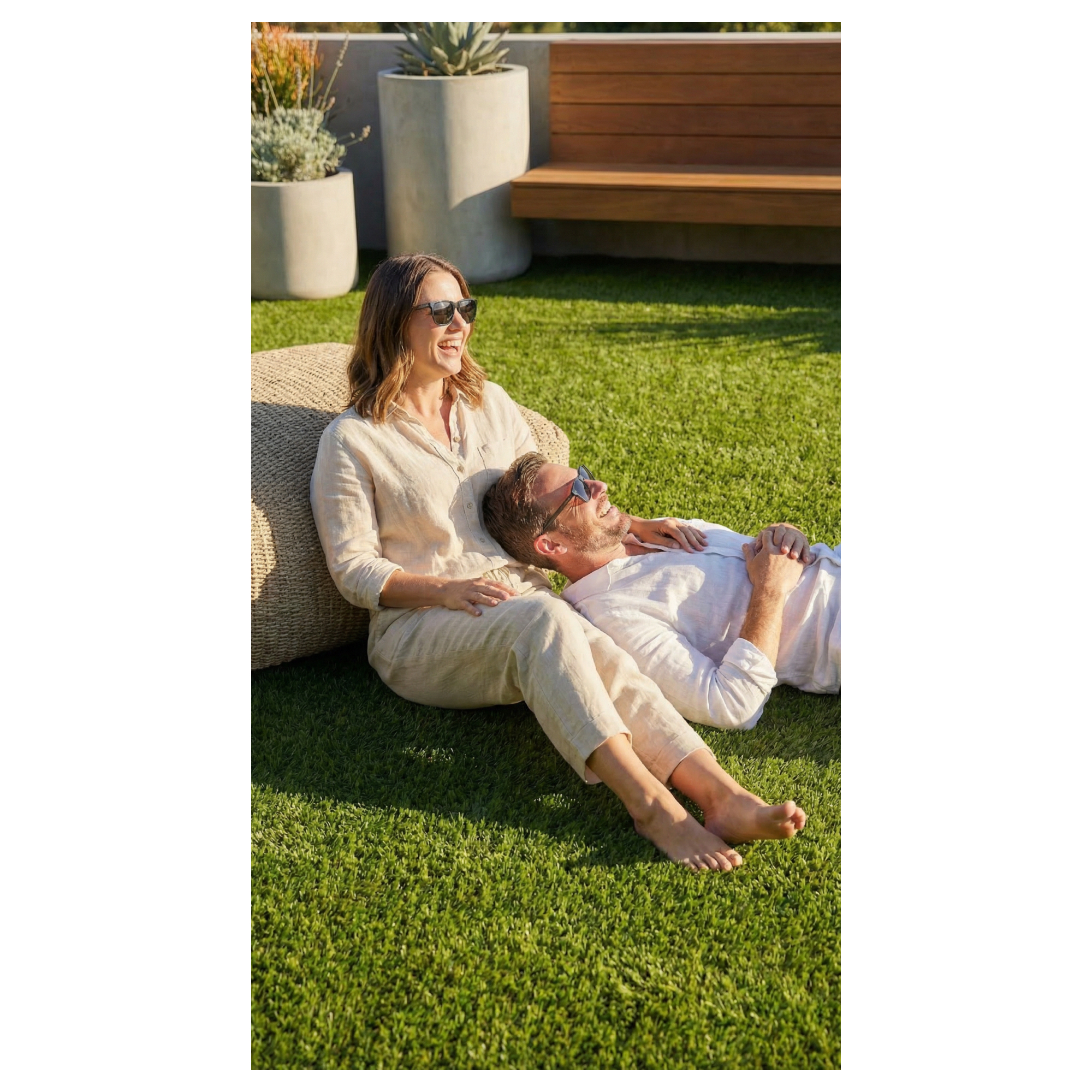 Gazon synthétique Teo - 22 mm - bobinot de 1m*5m - Jardin / Terasse / Balcon